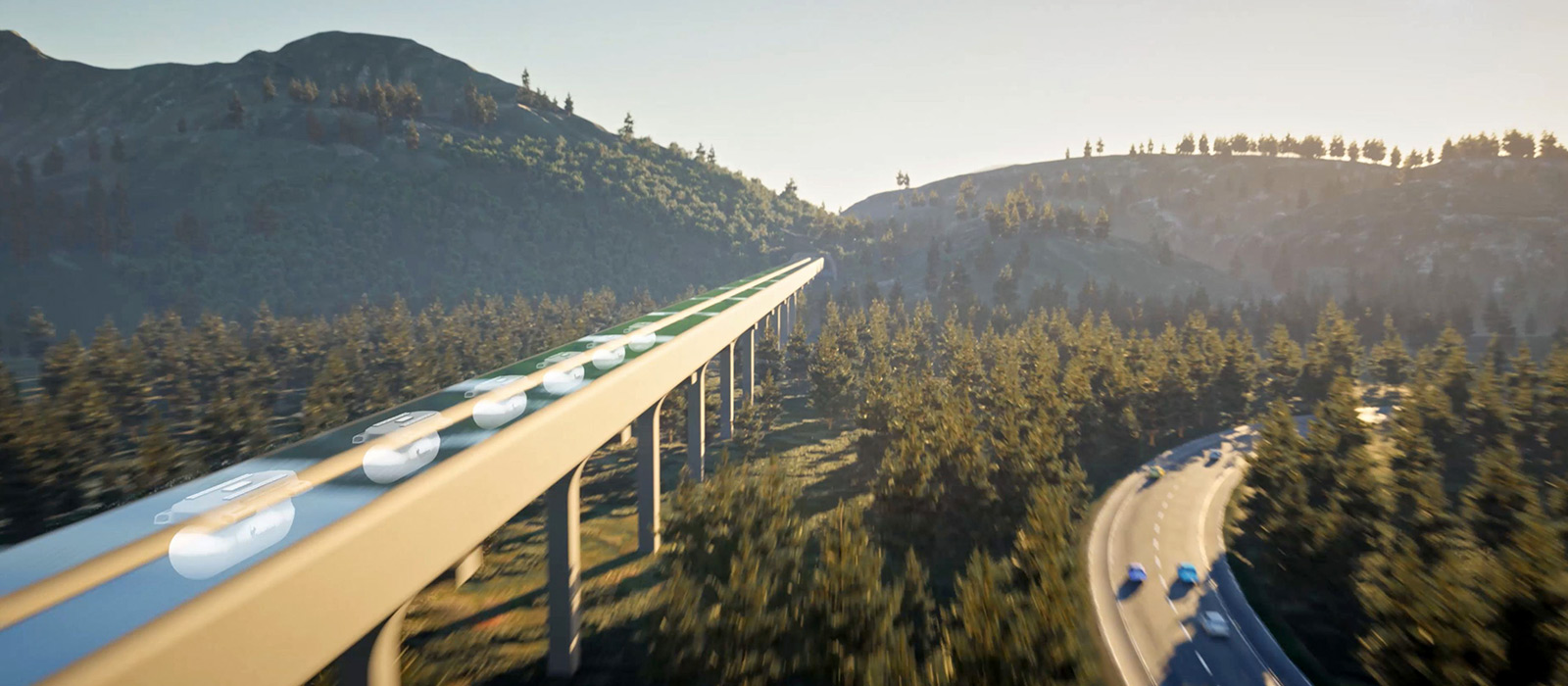 Virgin Hyperloop rendering